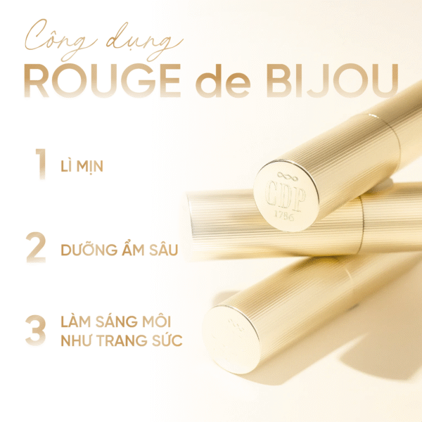 Son Lì Dưỡng Môi Cao Cấp CHALLANS de PARIS – Rouge de Bijou - Hình ảnh 2