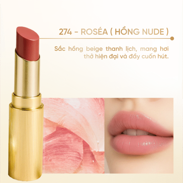 Son Lì Dưỡng Môi Cao Cấp CHALLANS de PARIS – Rouge de Bijou - Hình ảnh 7