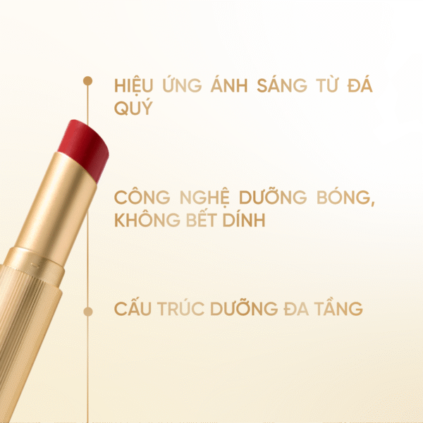 Son Lì Dưỡng Môi Cao Cấp CHALLANS de PARIS – Rouge de Bijou - Hình ảnh 9