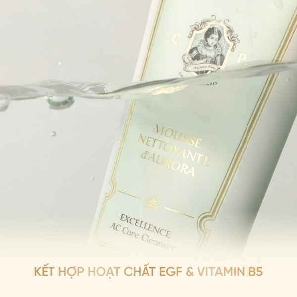 MOUSSE NETTOYANTE d'AURORA<br> <span style="color:#C8985A;">Sữa rửa mặt (100ml)</span> - Hình ảnh 7
