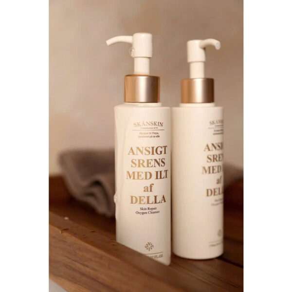 Sữa Rửa Mặt Skanskin Skin Repair Oxygen Cleanser Tái Tạo Phục Hồi Dưỡng Trắng (130ML) - Hình ảnh 4