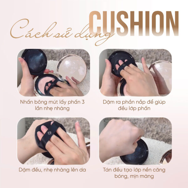 Phấn Nước Chống Nắng, Che Phủ, Mịn Lỳ Skanskin Cushion af Bonita SPF 50+/ PA ++++ (15G/25G) - Hình ảnh 9