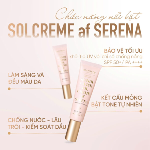Kem Chống Nắng Skanskin Brightening UV Protector SPF 50+/ PA++++ Nâng Tone (45ML) - Hình ảnh 3