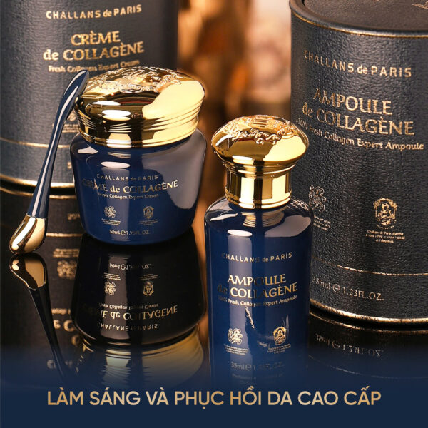 AMPOULE de COLLAGÈNE<br> <span style="color:#C8985A;">Tinh chất Collagen (35ml)</span> - Hình ảnh 6