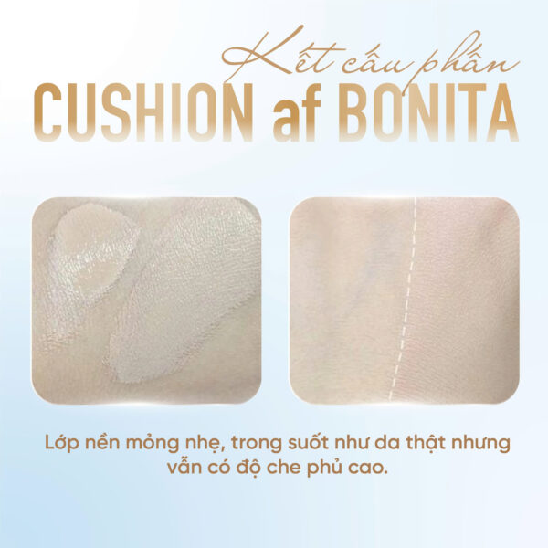 CUSHION af BONITA<br> <span style="color:#C8985A;">Phấn nước (15g/25g)</span> - Hình ảnh 9