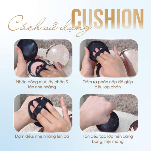 CUSHION af BONITA<br> <span style="color:#C8985A;">Phấn nước (15g/25g)</span> - Hình ảnh 10