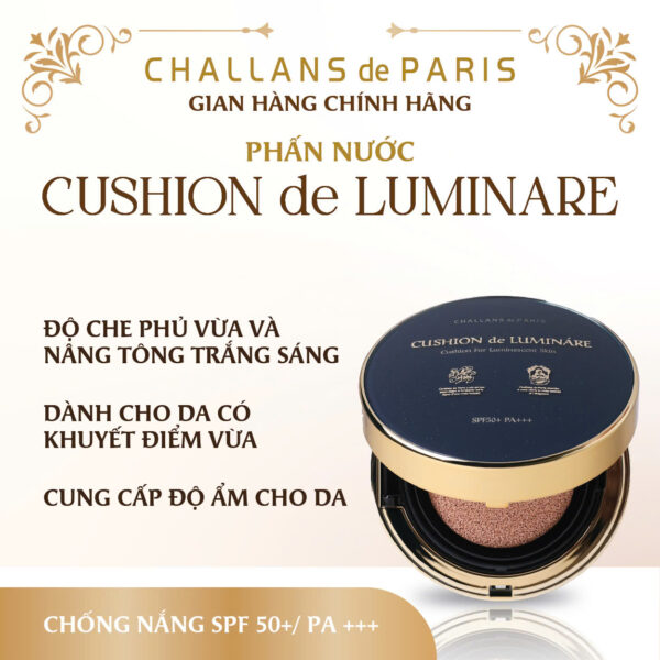 Phấn Nước Cushion de Luminare SPF50+/PA++++ 15G