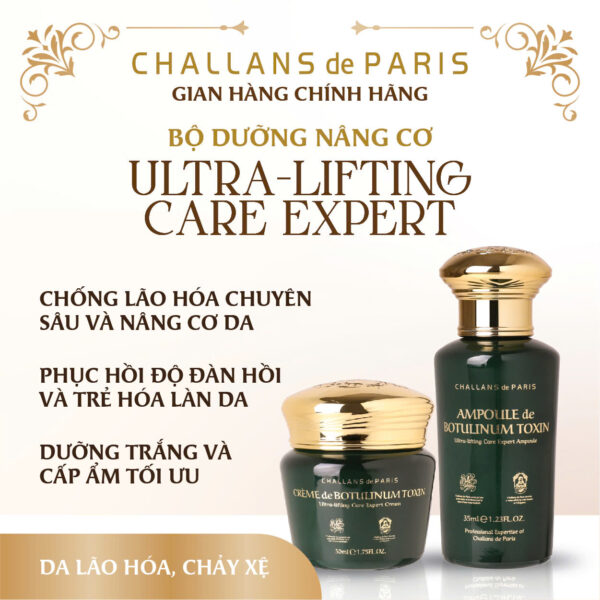 Cream Dưỡng Trắng Chống Lão Hoá Challans de Paris Ultra-lifting Care Expert Cream