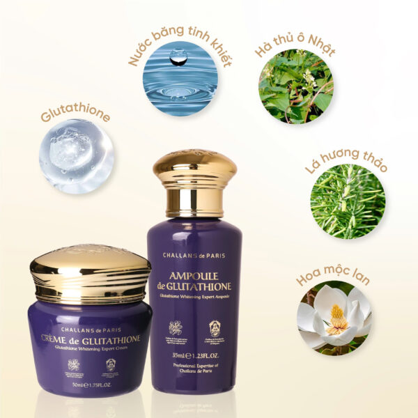CRÈME de GLUTATHIONE<br> <span style="color:#C8985A;">Kem dưỡng Glutathione (50ml)</span> - Hình ảnh 4