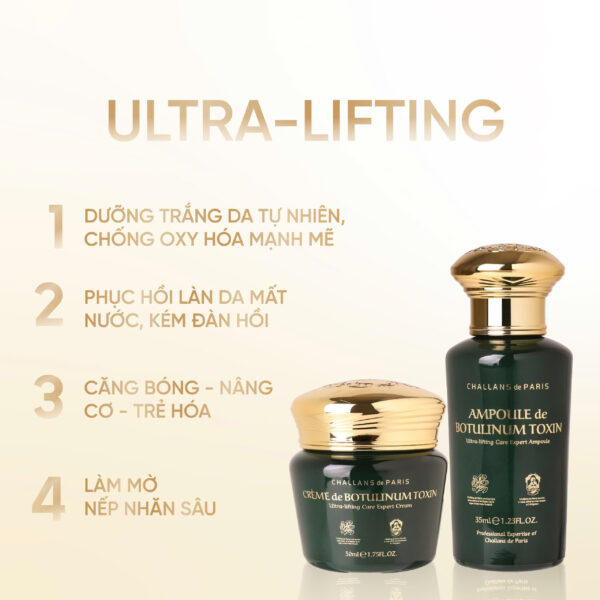 AMPOULE de BOTULINUM TOXIN<br> <span style="color:#C8985A;">Tinh chất nâng cơ (35ml)</span> - Hình ảnh 2