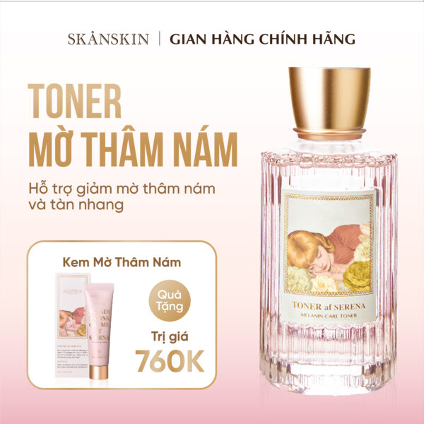 TONER af SERENA<br> <span style="color:#C8985A;">Nước hoa hồng (120ml)</span> - Hình ảnh 2