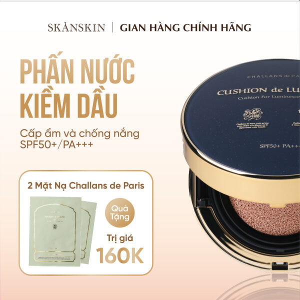 CUSHION de LUMINÁRE<br> <span style="color:#C8985A;">Phấn nước & Kem nền (15g)</span> - Hình ảnh 2