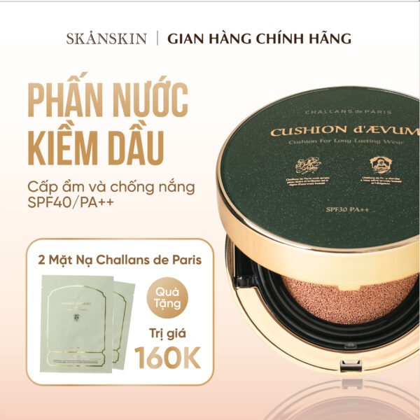 CUSHION d'ÆVUM<br> <span style="color:#C8985A;">Phấn nước & Kem nền (15g)</span> - Hình ảnh 2