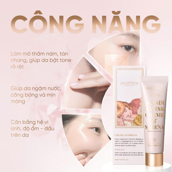 Kem Dưỡng Mờ Thâm Nám, Tàn Nhang, Không Đều Màu Da Melanin Care Cream 30ml - Hình ảnh 2