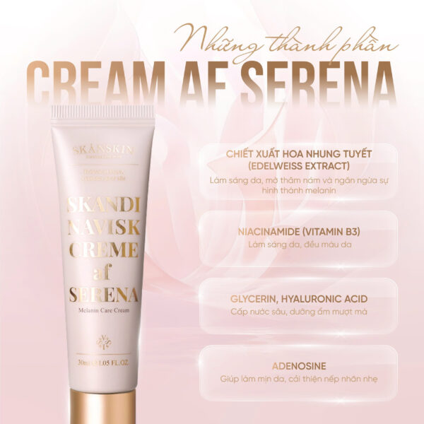 Kem Dưỡng Mờ Thâm Nám, Tàn Nhang, Không Đều Màu Da Melanin Care Cream 30ml - Hình ảnh 4