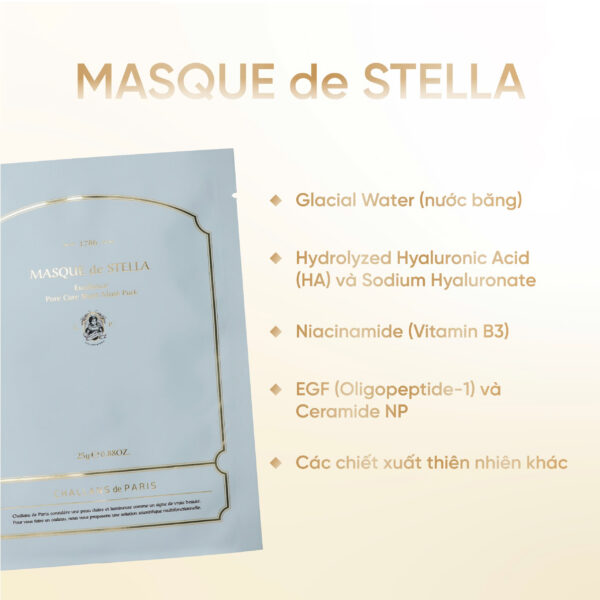MASQUE d'AURORA<br> <span style="color:#C8985A;">Mặt nạ (miếng)</span> - Hình ảnh 6