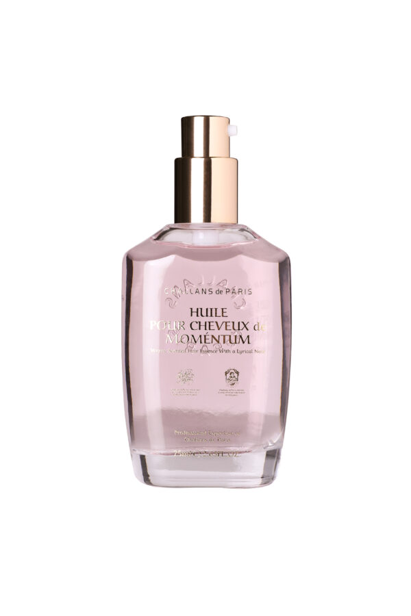 HUILE POUR CHEVEUX de MOMÉNTUM<br> <span style="color:#C8985A;">Dầu dưỡng tóc (75ml)</span>